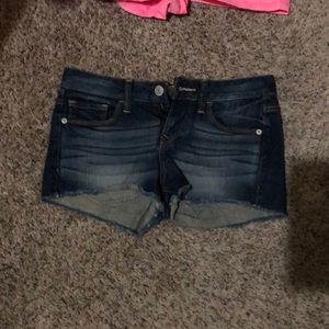 Express jean shorts